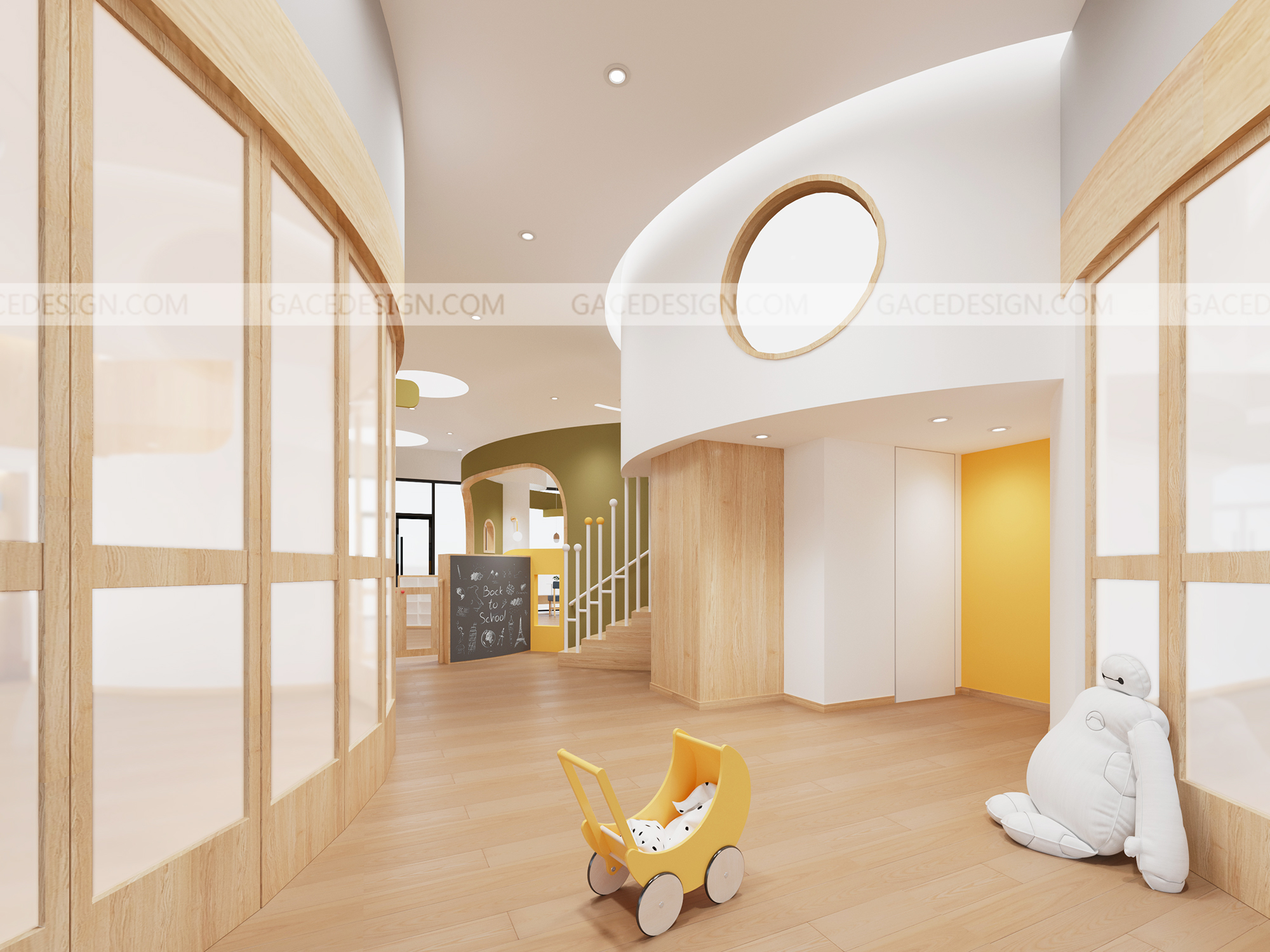 幼兒園走廊設(shè)計(jì)有哪些要點(diǎn)？